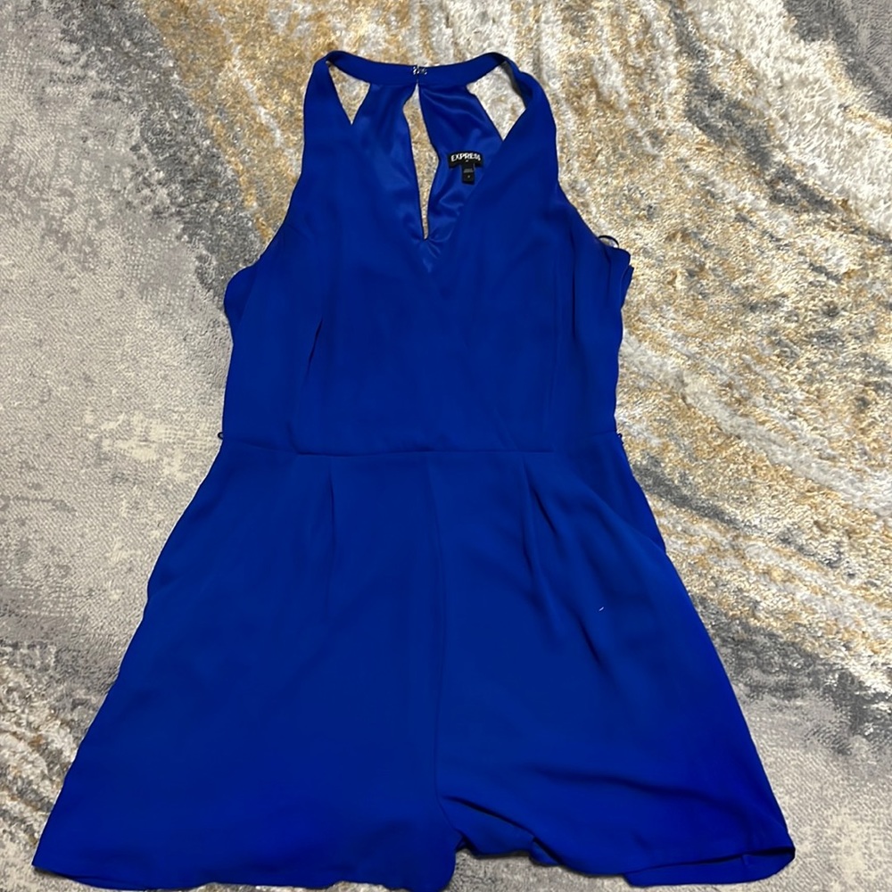 Cute Blue Romper. Only worn twice!